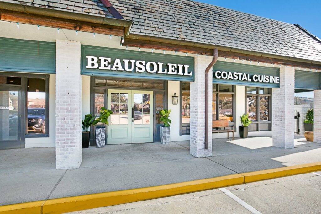 Beausoleil Coastal Cuisine Ritter Maher Architects Baton Rouge