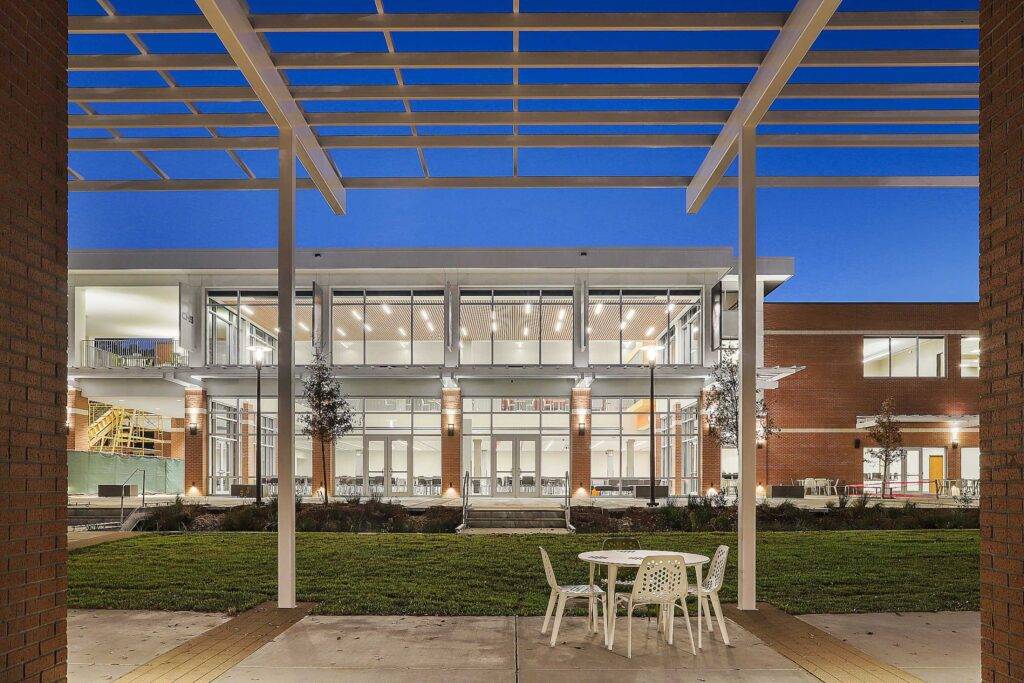 Catholic High School Brother Donnan Berry Student Center Ritter Maher Architects Baton Rouge