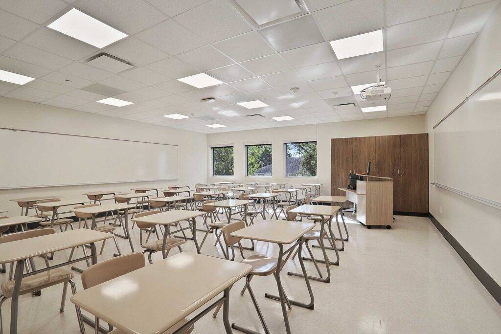 Catholic High School Brother Donnan Berry Student Center Ritter Maher Architects Baton Rouge