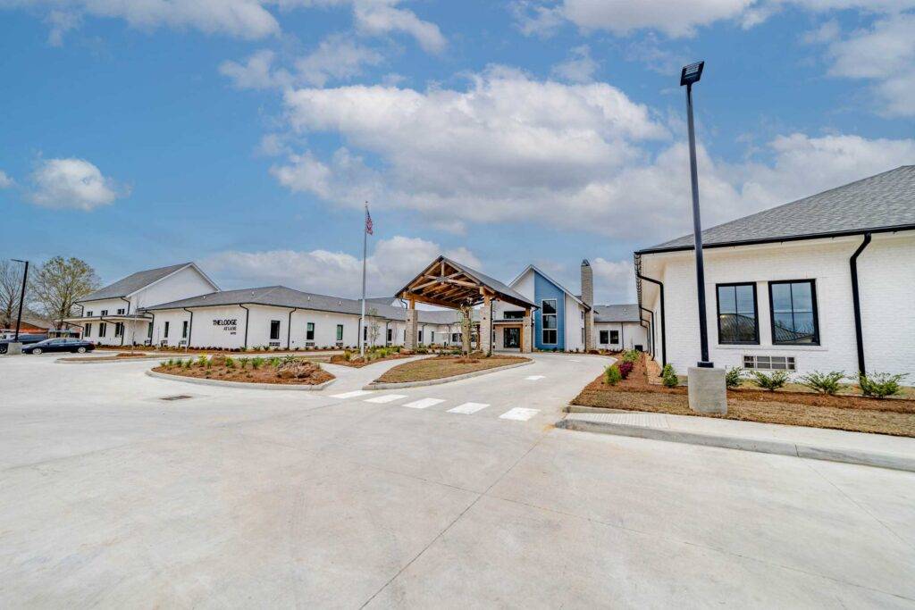 The Lodge at Lane Skilled Nursing and Assisted Living Facility Ritter Maher Architects Baton Rouge