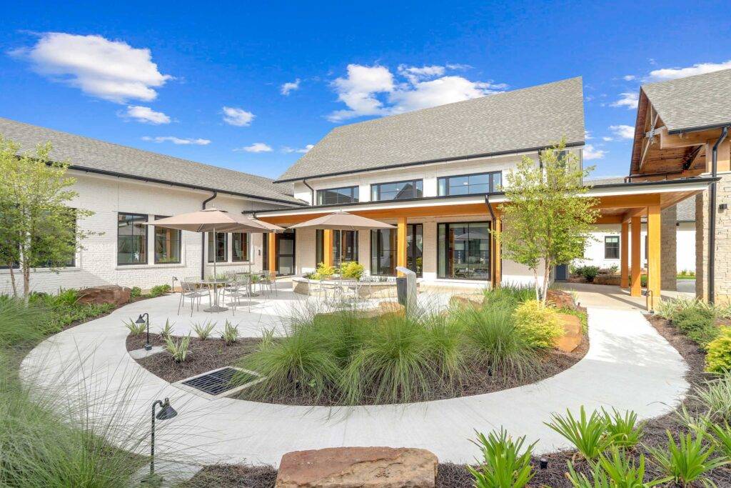 The Lodge at Lane Skilled Nursing and Assisted Living Facility Ritter Maher Architects Baton Rouge