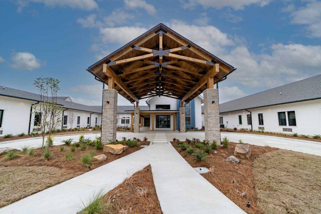 The Lodge at Lane Skilled Nursing and Assisted Living Facility Ritter Maher Architects Baton Rouge