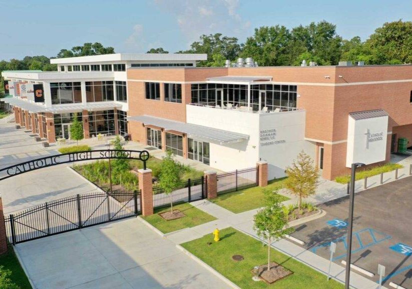 Catholic High School Brother Donnan Berry Student Center Ritter Maher Architects Baton Rouge