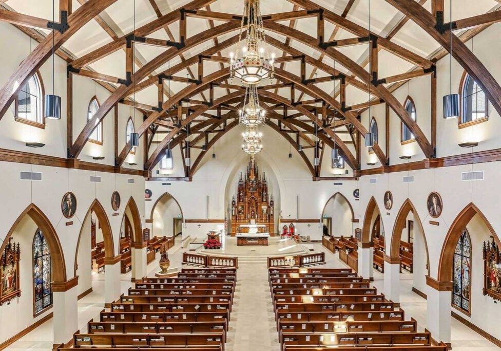 St. John the Baptist Catholic Church Ritter Maher Architects Baton Rouge